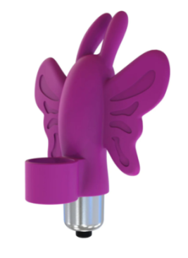 Doigt chinois vibrant papillon violet - VB051